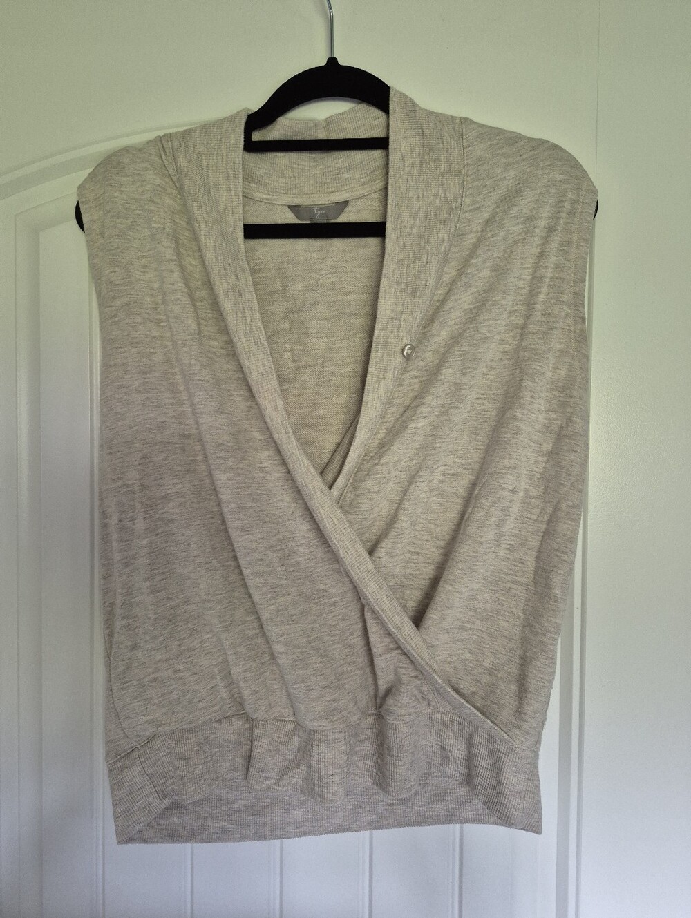 Thyme Maternity Wrap Sleeveless Shirt